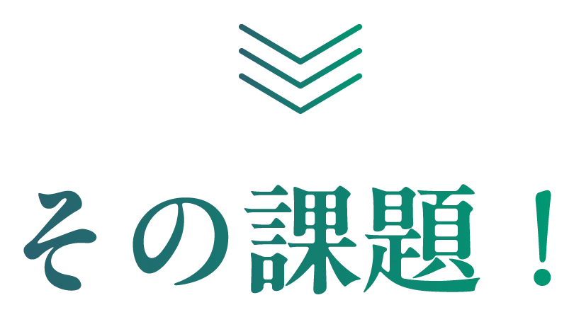 その課題！