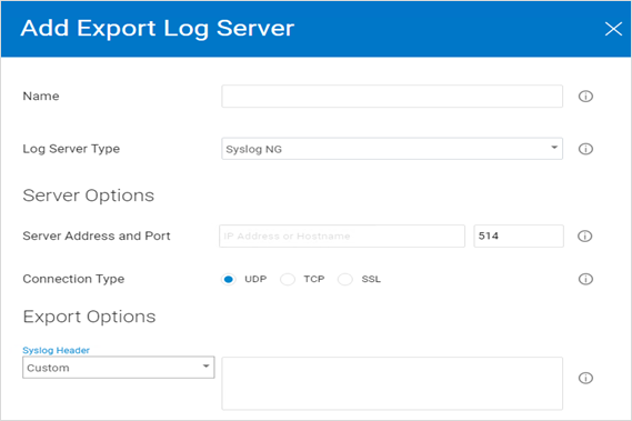 Syslog転送の設定02